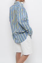 Load image into Gallery viewer, Vintage x RALPH LAUREN Blue Striped Cotton Buttonup (S-XL)