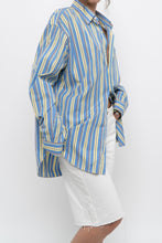 Load image into Gallery viewer, Vintage x RALPH LAUREN Blue Striped Cotton Buttonup (S-XL)