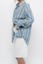 Load image into Gallery viewer, Vintage x RALPH LAUREN Blue Striped Cotton Buttonup (S-XL)