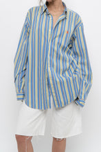 Load image into Gallery viewer, Vintage x RALPH LAUREN Blue Striped Cotton Buttonup (S-XL)