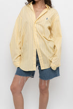 Load image into Gallery viewer, Vintage x RALPH LAUREN Yellow Striped Cotton  Buttonup (S-XL)
