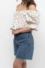 Load image into Gallery viewer, Modern x Cropped Off-Shoulder Floral Top (XS-M)