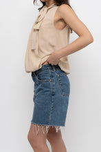 Load image into Gallery viewer, Vintage x MAX MARA Nude Silk Blouse (S, M)