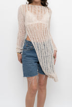 Load image into Gallery viewer, PALOMA WOOL x Cream Sheer Knit Sweater (XS, S)