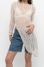 Load image into Gallery viewer, PALOMA WOOL x Cream Sheer Knit Sweater (XS, S)