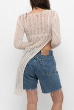 Load image into Gallery viewer, PALOMA WOOL x Cream Sheer Knit Sweater (XS, S)