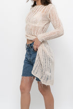 Load image into Gallery viewer, PALOMA WOOL x Cream Sheer Knit Sweater (XS, S)