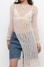 Load image into Gallery viewer, PALOMA WOOL x Cream Sheer Knit Sweater (XS, S)