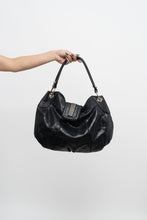Load image into Gallery viewer, Vintage x MARCIANO Black Leather Oversized Purse