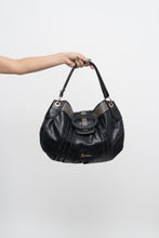 Load image into Gallery viewer, Vintage x MARCIANO Black Leather Oversized Purse