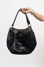 Load image into Gallery viewer, Vintage x MARCIANO Black Leather Oversized Purse