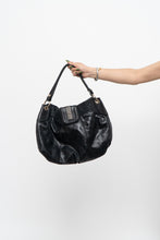 Load image into Gallery viewer, Vintage x MARCIANO Black Leather Oversized Purse