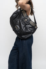 Load image into Gallery viewer, Vintage x MARCIANO Black Leather Oversized Purse