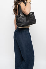 Load image into Gallery viewer, Vintage x COACH Black Butter Leather Purse