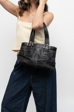 Load image into Gallery viewer, Vintage x COACH Black Butter Leather Purse