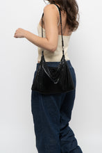 Load image into Gallery viewer, Vintage x WHITING &amp; DAVIS Black Chainlink Purse
