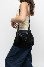 Load image into Gallery viewer, Vintage x WHITING &amp; DAVIS Black Chainlink Purse