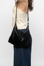 Load image into Gallery viewer, Vintage x WHITING &amp; DAVIS Black Chainlink Purse