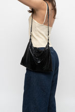 Load image into Gallery viewer, Vintage x WHITING &amp; DAVIS Black Chainlink Purse
