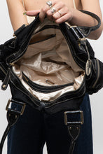Load image into Gallery viewer, Vintage x WHITING &amp; DAVIS Black Chainlink Purse