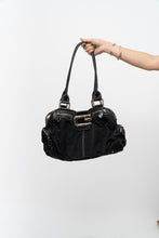 Load image into Gallery viewer, Vintage x GUESS Black Canvas Oversized Purse