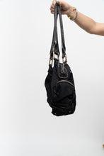 Load image into Gallery viewer, Vintage x GUESS Black Canvas Oversized Purse