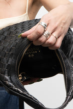 Load image into Gallery viewer, Vintage x GUESS Black Canvas Oversized Purse