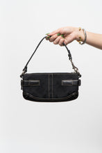 Load image into Gallery viewer, Vintage x COACH Black Monogram Mini Purse