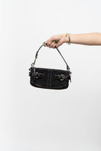 Load image into Gallery viewer, Vintage x COACH Black Monogram Mini Purse