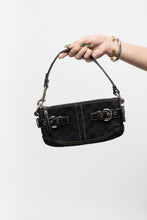 Load image into Gallery viewer, Vintage x COACH Black Monogram Mini Purse