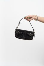 Load image into Gallery viewer, Vintage x COACH Black Monogram Mini Purse