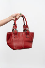 Load image into Gallery viewer, Vintage x TIAGNELLO Pebble Red Leather Purse