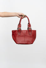 Load image into Gallery viewer, Vintage x TIAGNELLO Pebble Red Leather Purse