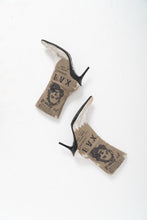 Load image into Gallery viewer, Vintage x SPRING Deadstock Silver Stiletto Boots (5, 5.5)