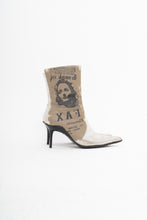 Load image into Gallery viewer, Vintage x SPRING Deadstock Silver Stiletto Boots (5, 5.5)