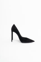 Load image into Gallery viewer, YVES SAINT LAURENT x Black Soft Suede Stilettos (6.5)