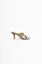 Load image into Gallery viewer, GUESS x Leopard Pony Hair Heeled Sandals (7)