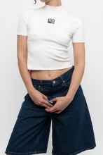 Load image into Gallery viewer, ALEXANDER WANG x White Mockneck Crop (XS)