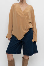 Load image into Gallery viewer, EQUIPMENT x Camel Pure Silk Blouse (XS-XL)