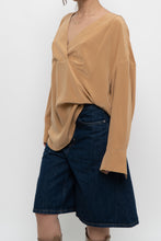 Load image into Gallery viewer, EQUIPMENT x Camel Pure Silk Blouse (XS-XL)