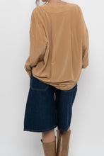 Load image into Gallery viewer, EQUIPMENT x Camel Pure Silk Blouse (XS-XL)