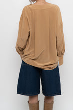 Load image into Gallery viewer, EQUIPMENT x Camel Pure Silk Blouse (XS-XL)