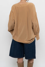 Load image into Gallery viewer, EQUIPMENT x Camel Pure Silk Blouse (XS-XL)