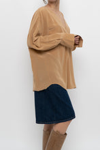 Load image into Gallery viewer, EQUIPMENT x Camel Pure Silk Blouse (XS-XL)