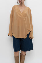 Load image into Gallery viewer, EQUIPMENT x Camel Pure Silk Blouse (XS-XL)