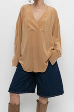 Load image into Gallery viewer, EQUIPMENT x Camel Pure Silk Blouse (XS-XL)