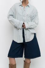Load image into Gallery viewer, CITIZENS OF HUMANITY x Made in INDIA x Pale Blue Denim Buttonup (XS-L)