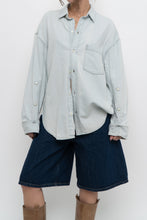 Load image into Gallery viewer, CITIZENS OF HUMANITY x Made in INDIA x Pale Blue Denim Buttonup (XS-L)