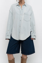 Load image into Gallery viewer, CITIZENS OF HUMANITY x Made in INDIA x Pale Blue Denim Buttonup (XS-L)