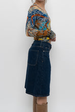 Load image into Gallery viewer, Vintage x Soft Light Wool Chain Patterned Sweater (XS, S)
